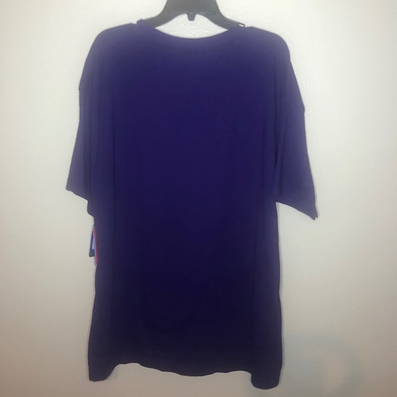 🇺🇸 NBA Lakers Purple Net-Dri T-Shirt, Size XL - Picture 6 of 6